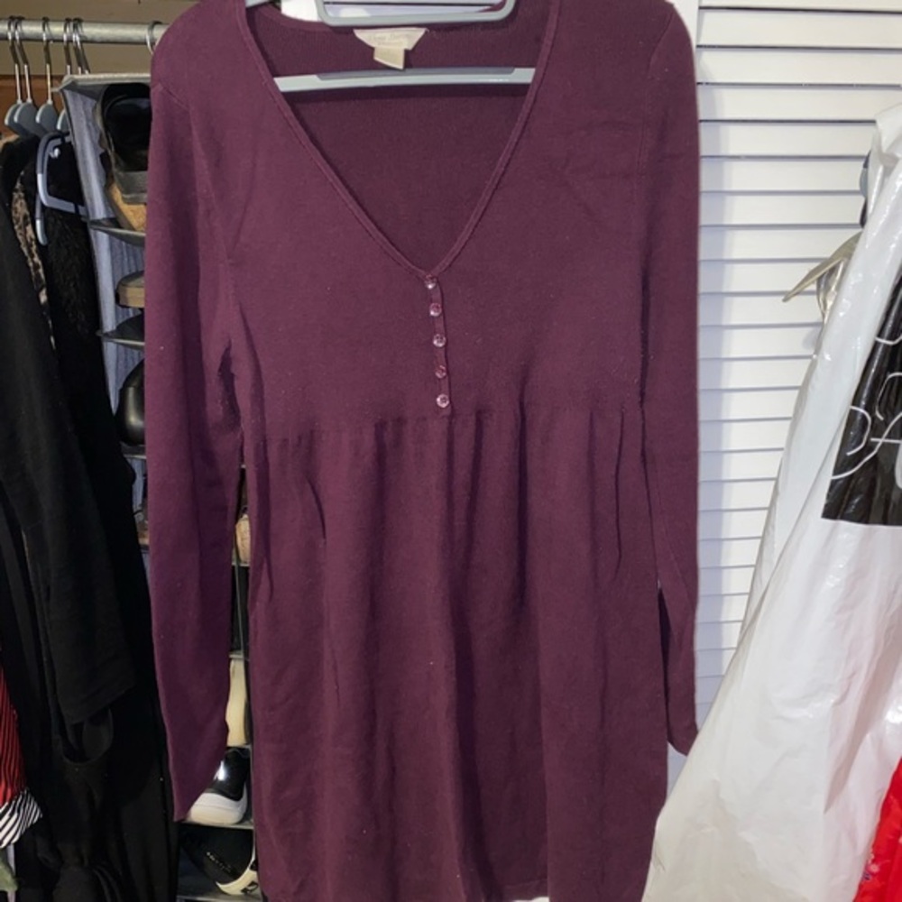 MATERNITY Sweater in a beautiful purple!